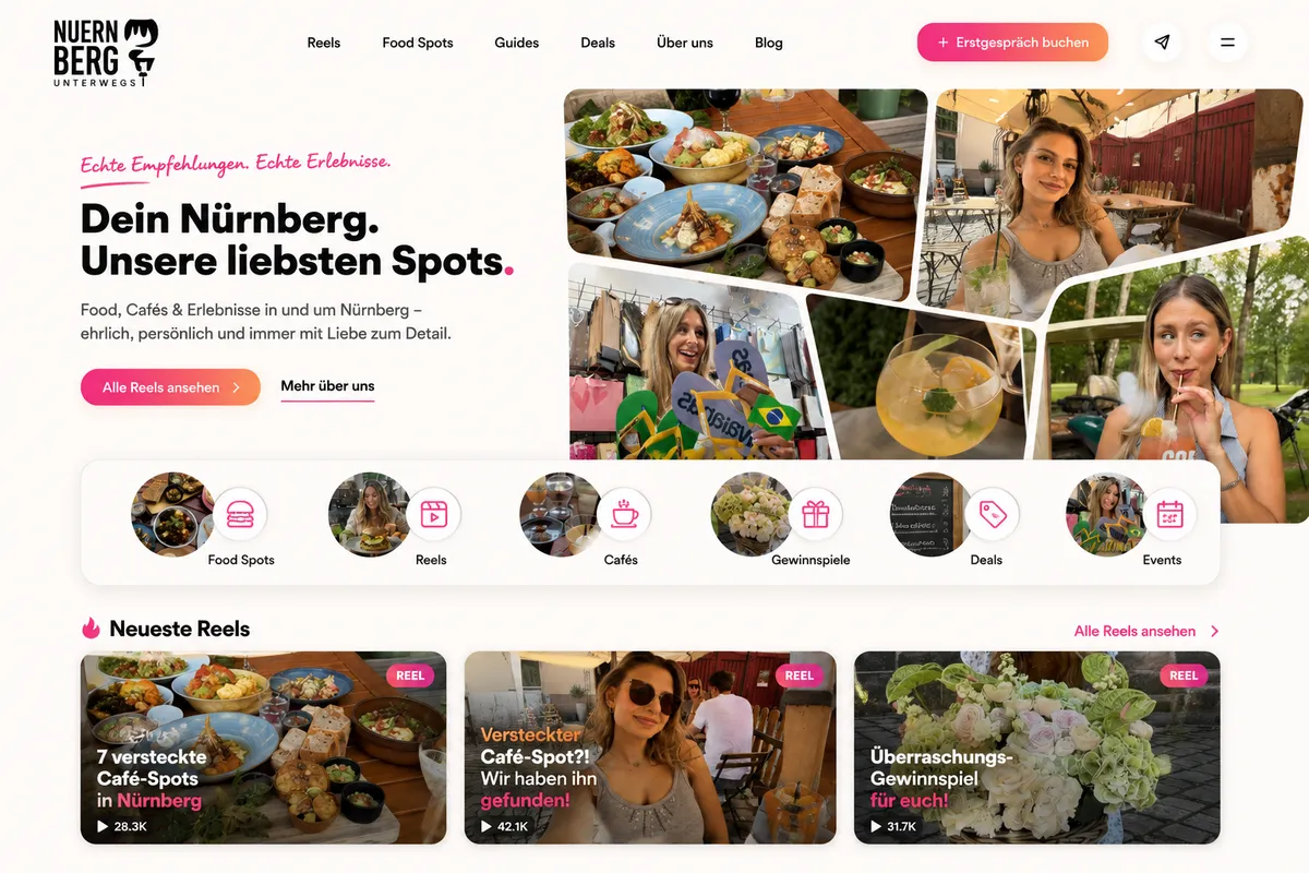 Nürnberg Unterwegs — Projektvorschau