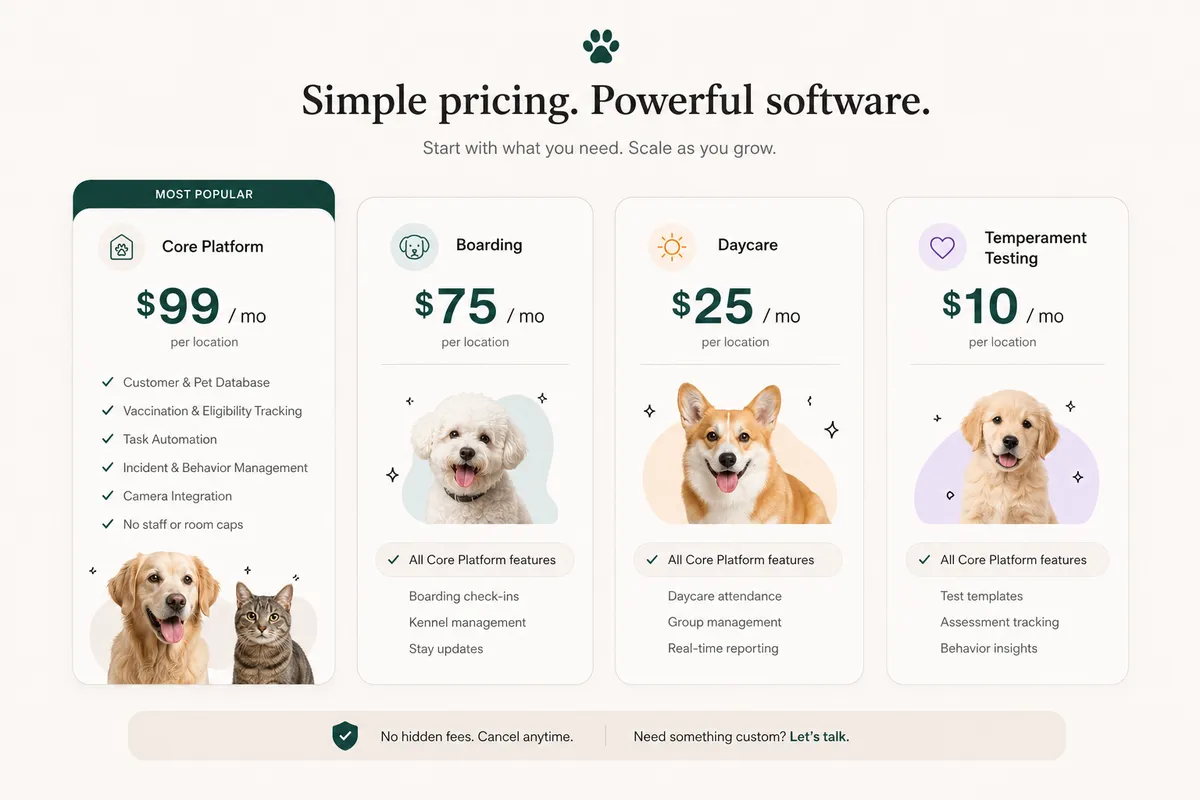 PawTend — Projektvorschau